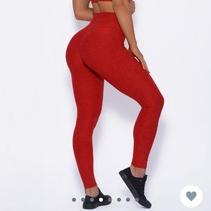 Bombshell Sunset Red Contour Leggings